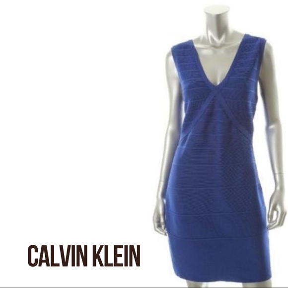 Calvin Klein Atlantis Blue Dress, S - Picture 1 of 1
